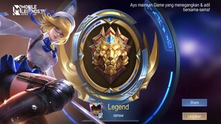 SPAM FANNY DI SEASON INI, AKHIRNYA NAIK KE TIER LEGEND WKWKWK