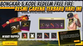 BONGKAR 5 KODE REDEEM FREE FIRE RESMI GARENA TERBARU HARI INI