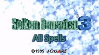 Seiken Densetsu 3 - All Spells