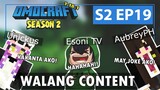 OMOCRAFT S2 EP19 - WALANG CONTENT(Minecraft Tagalog)