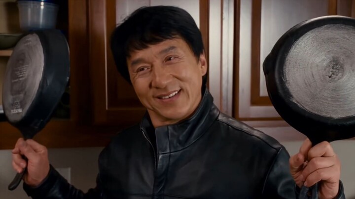 Watch Jackie Chan's Happy House's five famous scenes on Station B: Indoor fighting, Jackie Chan is i