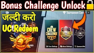 Bonus Challenge is Available Now | Bonus Challenge Unlock