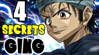 4 SECRETS sur GING FREECSS que TOUT LE MONDE IGNORE ! - Hunter X Hunter