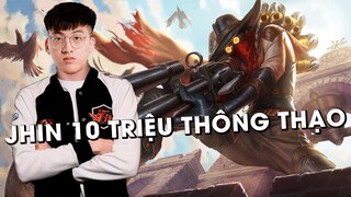 Con bài Jhin trong tay Nhism bắn team bạn chạy mất dép cùng với KDA cực khủng | NHISM LOL