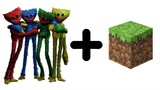 Huggy Buddies + Minecraft = ??? | Poppy Playtime Animation #24