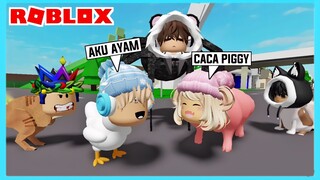 Aku Dan Adiku Terpaksa Harus Menjadi Hewan Di Roblox Brookhaven ft @Shasyaalala