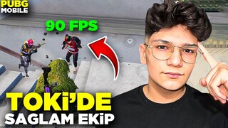 TOKİDE SAĞLAM EKİP😱! 90 FPS TAKIM - PUBG MOBİLE