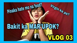 Sinagot ko na mga MAR'UPOK!!(LAUGHTRIP TO😂)|Mar Ravelo