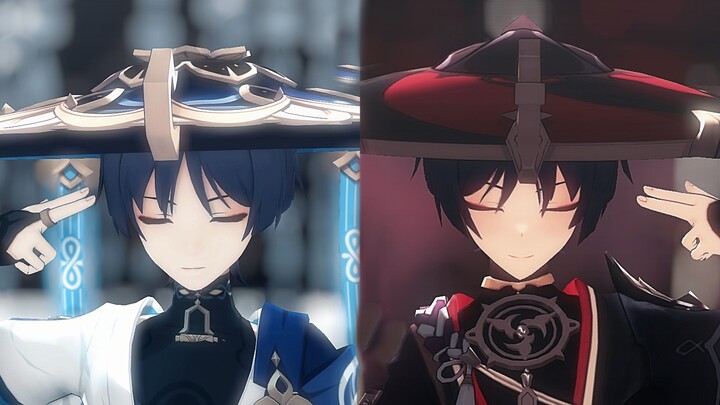 [Genshin Impact MMD] Desperate March——"Scatterers/Wanderers" "Show a smile, everything is a dream"