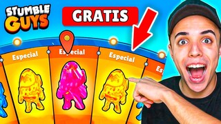 ASÍ CONSEGUÍ la NUEVA SKIN ESPECIAL *GRATIS* en STUMBLE GUYS...😱