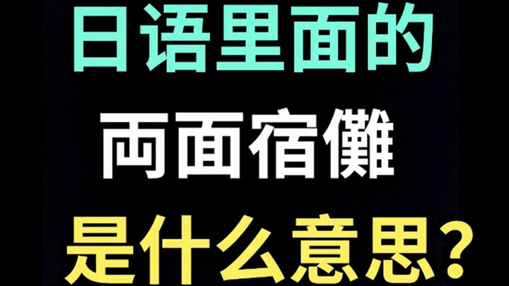 คำว่า 両的素彩 ภาษาญี่ปุ่นแปลว่าอะไร 【หญ้าดิบหนึ่งใบทุกวันในภาษาญี่ปุ่น】