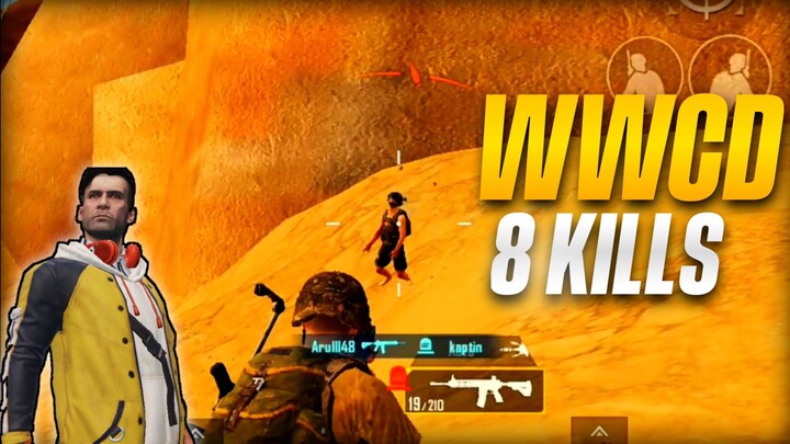 WWCD LAGI DENGAN 8 KILLS PUBGM