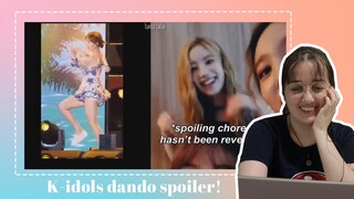 REAGINDO À 'K-IDOLS DANDO SPOILER DE SEUS COMEBACKS'