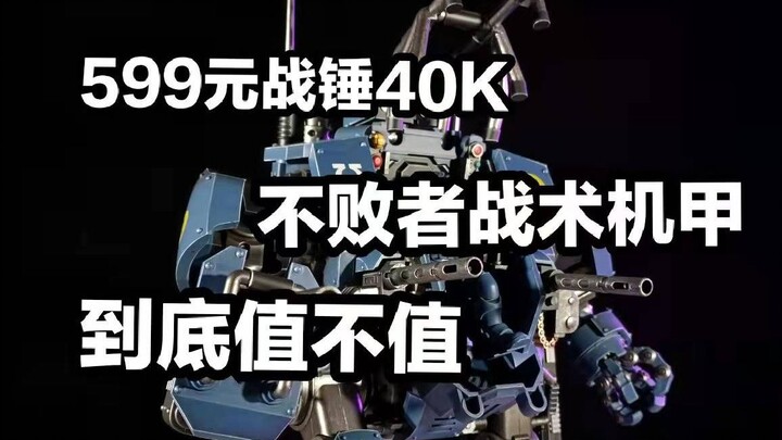 599元的暗源战锤不败者战术机甲到底值不值【暗源战锤40K不败者战术机甲】