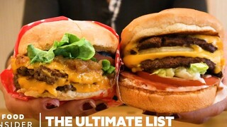 33 เบอร์เกอร์เพื่อเพิ่มลงในรายการถังของคุณ The Ultimate List