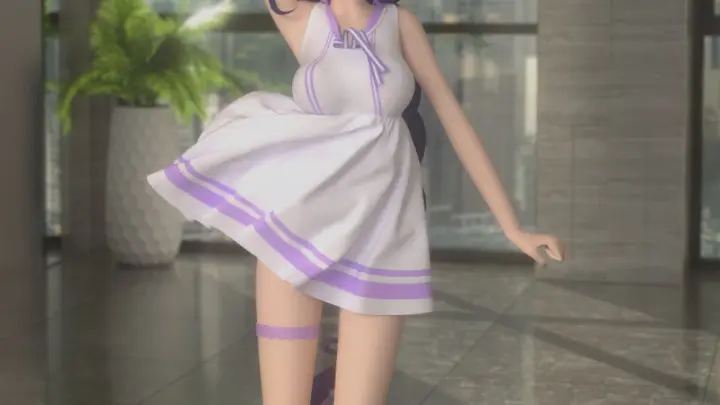 [Yuanshen MMD/fabric solution] Lei Jun teaches you to jump skirt~