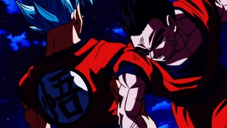 Pertandingan Super Ajin Blue Goku VS Ultimate Gohan