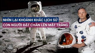 Khoảnh khắc lịch sử con người đặt chân lên Mặt Trăng sau tròn 55 năm nhìn lại | VTC Now