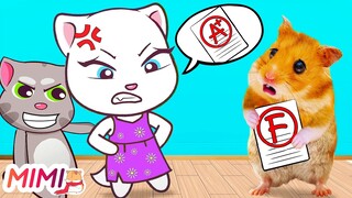 I'm Sorry Angela! Don't Mad At Hamster MiMi | Cartoon by HAMSTER WORLD MIMI