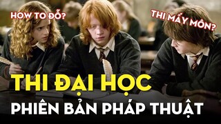 Thi ĐẠI HỌC ở thế giới Phép thuật như thế nào?| Tiêu chuẩn để làm phụ hồ | Harry Potter