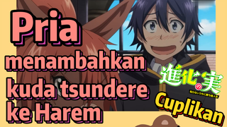 [The Fruit of Evolution]Cuplikan |  Pria menambahkan kuda tsundere ke Harem