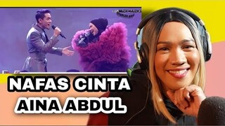 Nafas Cinta - Khai Bahar & Aina Abdul | #SFMM36 [REACTION VIDEO}