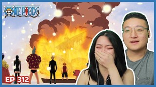 FAREWELL GOING MERRY! 😭 | One Piece Episode 312 Couples Reaction & Discussion