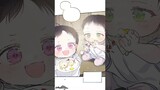 Our twins 💞 ||Baby girl #manhwa #BL #shorts #shortvideo #shortsfeed #ytshorts #cute #family #fyp
