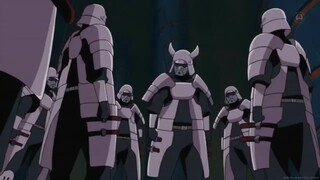 Sasuke Uchiha vs 5 kage