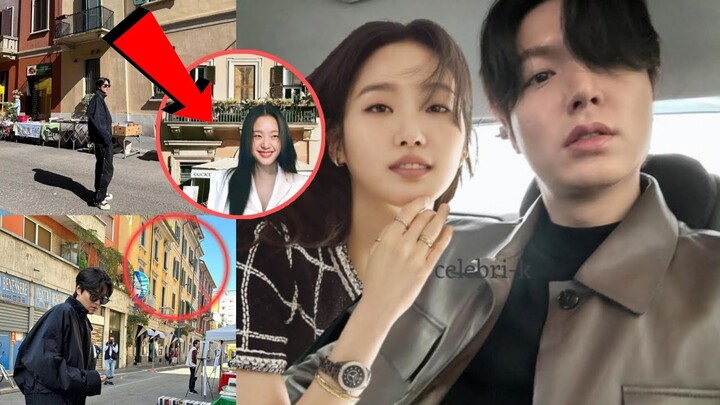 LATEST!! LEE MIN HO & KIM GO-EUN FINALLY CAPTURED DATING AND SPOTTED IN PUBLIC MARKET IN MILAN
