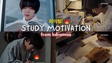 study motivation from kdramas 📚💫 & cdramas | ft. grateful song