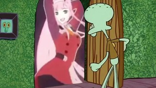 Squidward dengan banyak tetangga