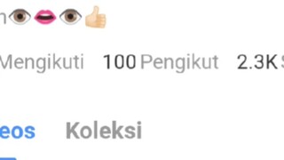 makasih 100 pengikutnya