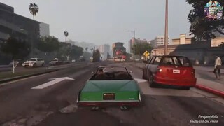 GTA V - Lượn phố buổi chiều #GTA #game