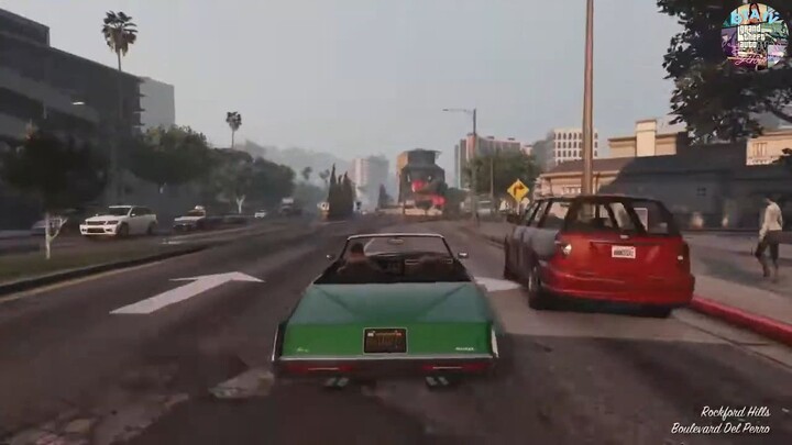 GTA V - Lượn phố buổi chiều #GTA #game