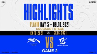 Highlights BYG vs HLE [Ngày 5][Vòng Khởi Động - Loại Trực Tiếp][CKTG 2021][09.10.2021][GAME 2]