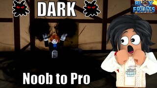 Bloxfruits Noob to Pro using DARK Fruit V1 REWORKED