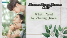 What I Need by_ Zhuang Qiwen -  Romance Beyond Romance OST