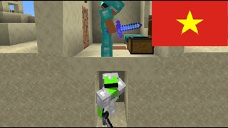 Minecraft Manhunt NHƯNG là VIỆT NAM ? l khơi đầu của hành trình l minecraft sinh tồn CO-OP