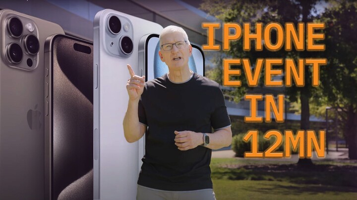 Apple Iphone Event in 12 minutes