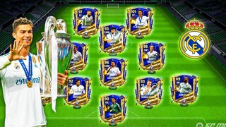 Real Madrid 2018 UCL Winning Squad Builder! Real Madrid Squad - FC Mobile