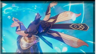 Cyno with Nilou's Abilities - Genshin Impact Model Swap