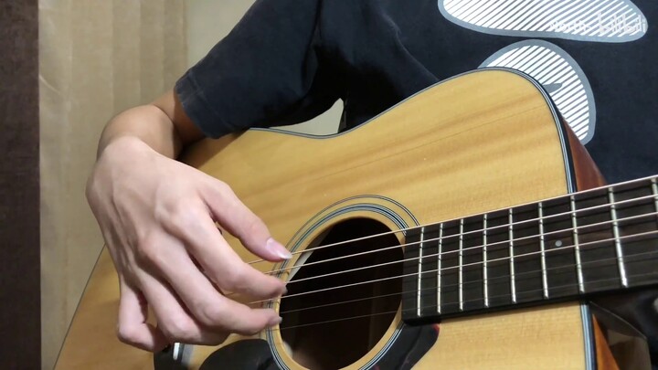 【Guitar Fingerstyle】Flower Dance "ฟลาวเวอร์ แดนซ์" เพลงจังหวะต้นฉบับพร้อมดนตรีประกอบ