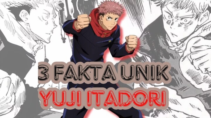 YUJII TERNYATA HOBI MAKAN, INILAH 3 FAKTA UNIK YUJI ITADORI- JUJUTSU KAISEN