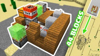 CARA MEMBUAT AUTO SLIME BLOCK CANNON - MINECRAFT INDONESIA