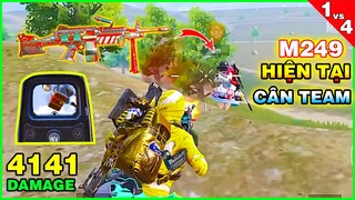 Combo M249 + AMR | Sức Mạnh Cân 4 Của M249 Như Xưa [PUBG Mobile]