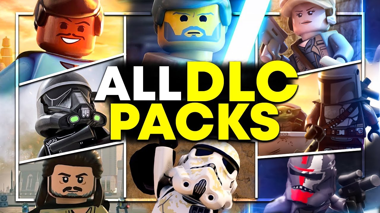 lego star wars character packs