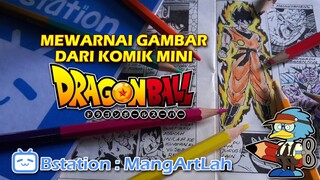 Mewarnai gambar dari komik mini jadoel Dragon Ball