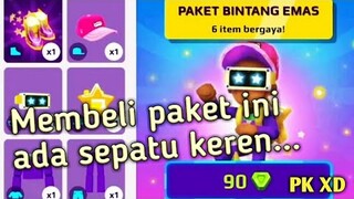 Membeli paket Bintang Emas ada sepatu Bintangnya | PK XD Update terbaru