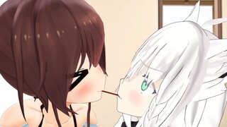 当FBK和马自立玩起了Pocky game....